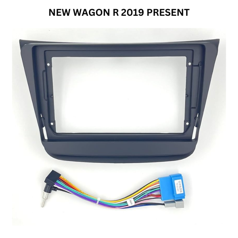 New Wagon R 2019 Present Android Stereo Frame With Power Socket 9 Inch ...